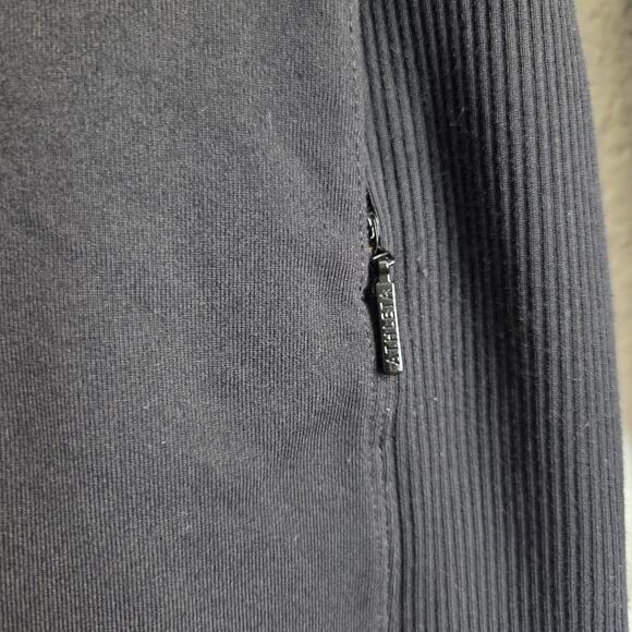 Athleta Intention Asymmetrical Zip Jacket Black Women’s XS - Picture 9 of 11